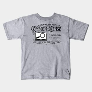 Introducing Common Sense Antique Advertisement Kids T-Shirt